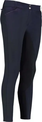 Produktbild von euro-star Reithose Arielle Damen navy Full Grip Blau, Taille:42