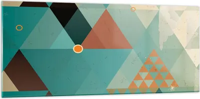 Produktbild von Bilder auf glas - Abstraktion modern - 120x50cm - Glasbilder - Wandbilder - Kunstdruck - zum Aufhängen bereit - Wanddekoration aus Glas - Glas Bilder - Wandbild auf Glas - Einteilig - GAB120x50-3571