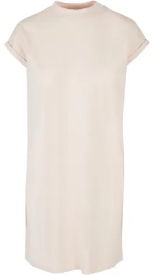 Image de Build Your Brand - Robe décontractée à épaules dénudées pour femmes LT3119 (L) (rose)
