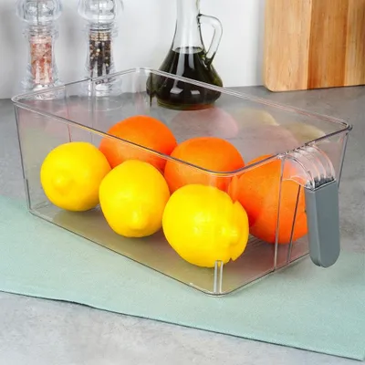Immagine prodotto di Organizer per frigorifero, contenitore per alimenti da cucina, 31 x 18 x 11,5 cm