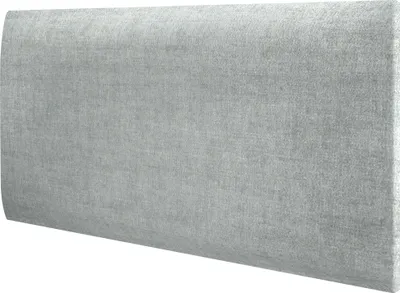 Produktbild von STEGU mollis Basic Polsterpaneel schallabsorbierend Strickstoff grau 90x15 cm