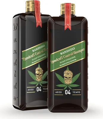 Obrázok produktu pre Bandido Golden Collection Šampón na vlasy proti lupinám Šampón na vlasy Starostlivosť o vlasy 350ml