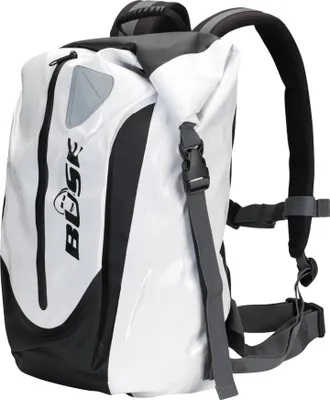 Produktbild von Büse Rolltop Rucksack, wasserdicht, 30 Liter - Weiß / Schwarz