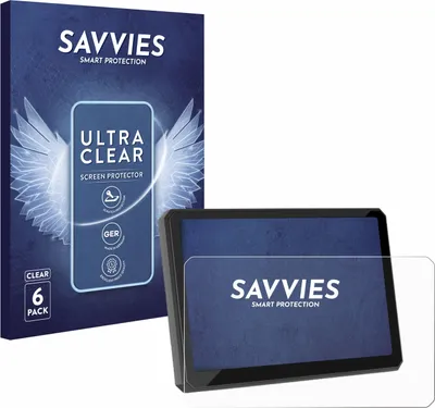 Produktbild von 6x Für Carpuride W702BS 7" Schutzfolie Savvies Displayschutz Display Schutz Folie Klar Transparent