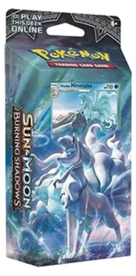 Zdjęcie produktu dla Pokemon Burning Shadows: Alolan Ninetales Theme Deck