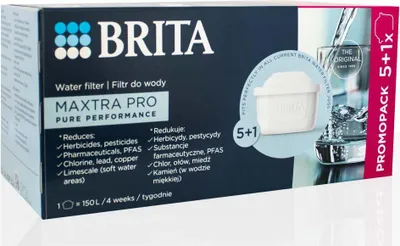 Produktbild von Brita MX+ Pro Pure Performance Filter 5+1 Stück