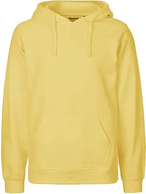 Produktbild von Neutral O63101 | Herren Hoodie / Kaputzenpulli / 100% Fairtrade-Baumwolle - Farbe: Dusty Yellow - Größe: XXL