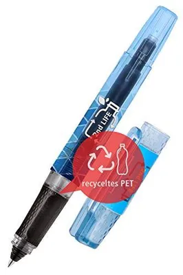 Produktbild von ONLINE Schreibgeräte 2nd LIFE, Stick Pen, Blau, Blau, Kunststoff, 0,7 mm, Beidhändig