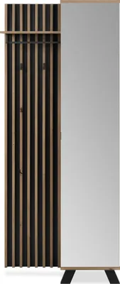 Produktbild von Garderobenschrank Garderobenpaneel Medan | Artisan Oak / Anthrazit