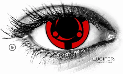 Immagine prodotto di Lenti a contatto colorate Lucifer® Madara - 2 pezzi (1 paio), senza prescrizione medica