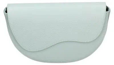 Produktbild von Roberta Rossi Damen Bauchtasche Echtleder Magnetverschluss Verstellbarer Riemen  Italy Beige UNICA 25x15x9 cm