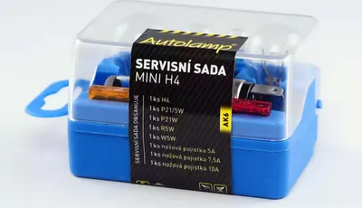 Zdjęcie produktu dla Żarówki silnikowe - Uniwersalny zestaw żarówek H4 12V