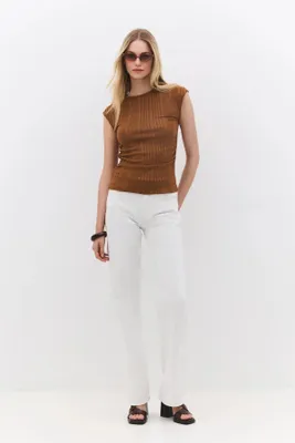 Produktbild von Kurzarmbluse, Burgundy, XS