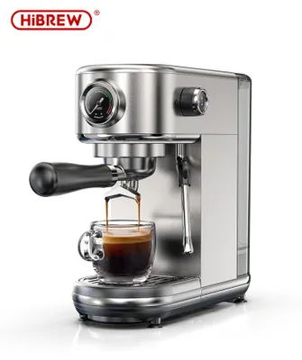 Produktbild von HiBREW H10B Espressomaschine 20 Bar Siebtraeger Edelstahl
