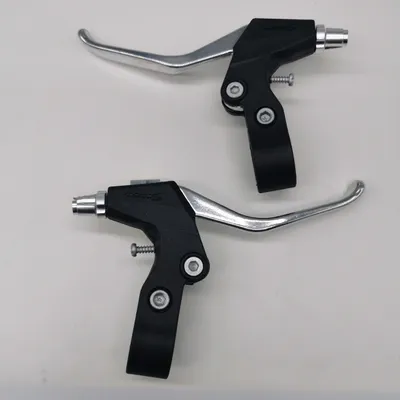 Produktbild von Saccon 3-Finger Bremshebel Set Fahrrad BMX MTB Fahrrad Bremsgriffe Aluminium