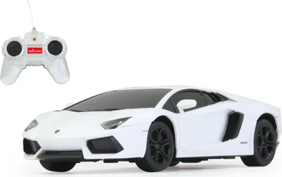 Produktbild von Lamborghini Aventador 1:24 weiss 40MHz