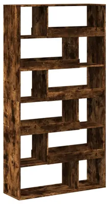 Immagine prodotto di vidaXL Libreria in rovere fumé 100x33x187,5 cm Materiale a base di legno