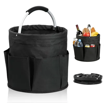 Produktbild von Faltbarer Einkaufskorb, 18 Liter, für Einkäufe und Picknicks