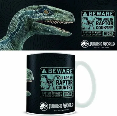 Produktbild von Keramikbecher Jurassic World (Blau)