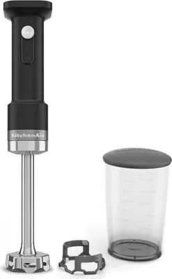 Zdjęcie produktu dla KitchenAid 5KHBRV00BM, Blender immersyjny, 0,7 l, Czarny