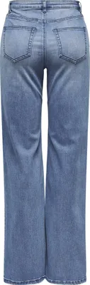 Image de EXCLUSIVITÉ ONLJUICY-WAUW HW WIDE DNM GUA113 - Jean bleu moyen XS/34