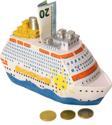Produktbild von Kreuzfahrt Spardose