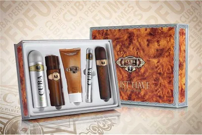 Zdjęcie produktu dla Cuba Gold EDT 100 ml + EDT 35 ml + AS 100 ml + DEO ve spreji 200 ml + SG 200 ml M