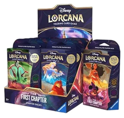 Produktbild von Lorcana The First Chapter: Starter Deck Display