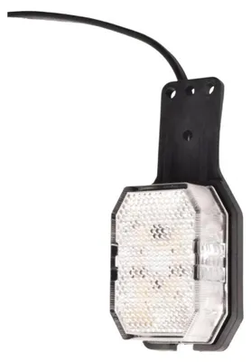 Obrázok produktu pre ASPÖCK FLEXIPOINT LED ľavé obrysové svetlo s držiakom biele/červené