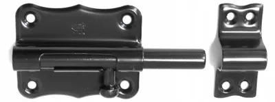 Image de Verrou en acier noir Amig 384 70mm