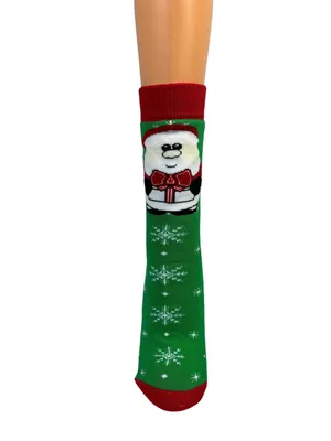 Produktbild von Freizeitsocken Weihnachtssocken -"Weihnachtsmann", Größe 36-38