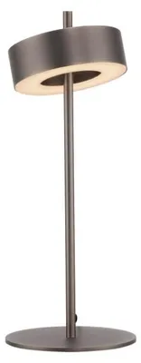 Obrázek produktu pro Stolní LED lampa PAUL NEUHAUS Q-ROTATE, tmavě hnědá, Smarthome ZigBee, 2700–5000 K, číslo dílu 4324-34