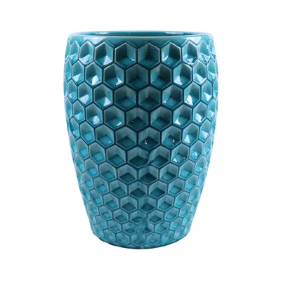 Produktbild von Sadzarka ceramiczna Versaille - Jasnoniebieska - Średnica 38 cm Wysokość 54 cm