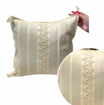 Produktbild von Markizeta BOHO Baumwoll-Kissenbezug mit Fransen 40x40 cm
