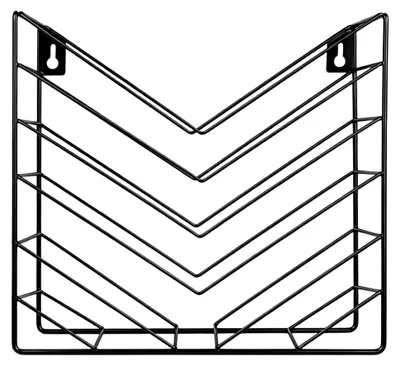 Produktbild von Wandmontierter Metall-Aktenorganizer und Zeitschriftenhalter für Büro und Zuhause zur Dokumentenaufbewahrung