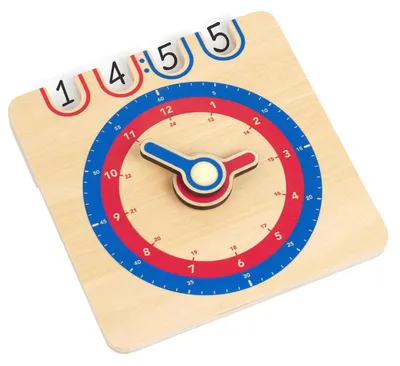 Immagine prodotto di Educo: Orologio per studenti - 24 ore (analogico-digitale)