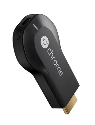 Produktbild von Google Chromecast, Marvell 88DE3005, 802.11b, 802.11g, Wi-Fi 4 (802.11n), Schwarz, 2 GB, 72 mm