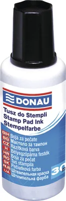 Image de DONAU encre à tampon noire 30ml