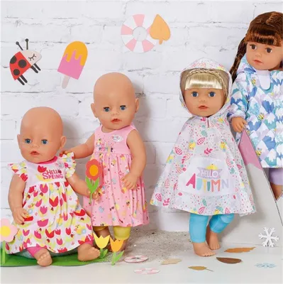 Produktbild von BABY born 4 Jahreszeiten Set 43 cm