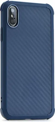 Produktbild von cofi1453® Panzerhülle Bumper Roar Carbon Armor SchutzHülle für Samsung Galaxy Note 10 (N970F) Silikon Hülle Zubehör Tasche Panzerschale Panzer in Blau