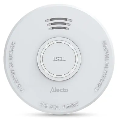 Produktbild von Alecto SD110 4X - Rauchmelder - 1 Jahr Batterie - Weiß - 4 Stück