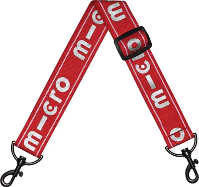 Produktbild von Micro reflektierender Tragegurt Scooter rot - Reflektierender Gurt für Micro