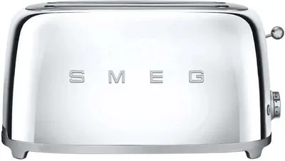 Produktbild von SMEG TSF02SSEU 2-Schlitz-Toaster Lang 50's Retro Style, Chrom