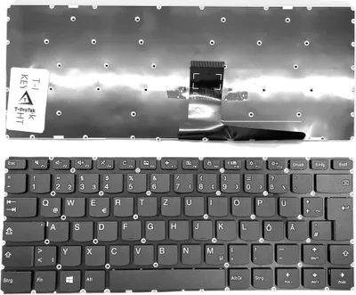 Produktbild von DEUTSCHE - Tastatur Keyboard kompatibel für Lenovo IdeaPad 310-14IKB 80TU