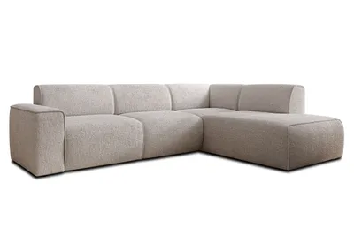 Produktbild von AX LIVING Couch Sofa L Form Didim L Taupe – 292 cm stilvoll & bequem R