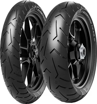 Obrázek produktu pro pár pneumatik PIRELLI 110/80-18 58V + 140/80-17 69V SCORPION TRAIL 3