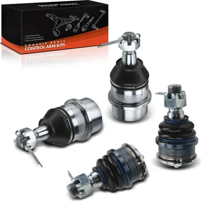 Image de Frankberg 4x Rotule de Suspension Essieu avant pour Jeep Wrangler I SJ YJ Wrangler II TJ 2.5L 4.0L 4.2L 2.4L 1986-2007