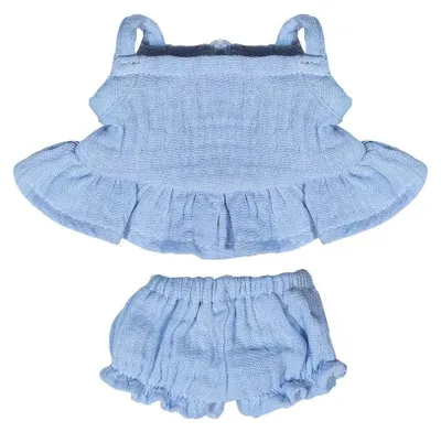 Image de Set de vêtements de poupée Miniland - Robe avec pantalon 21cm Accessoires pour poupées