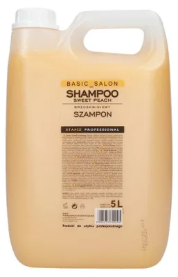Image de Shampoing professionnel Stapiz, parfum pêche, 5 litres