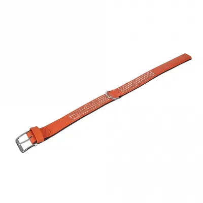 Produktbild von Karlie Vintage Strass Halsband - Mandarine - 4-reihig, 65cm/40mm